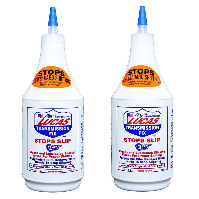 2 x Lucas Transmission Fix Stop Slip Gear Box Oil Treatment Stop Leak Additive Lucas  - Dynamic Drive