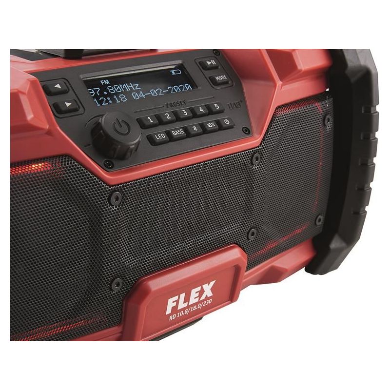 Flex Power Tools RD 10.8/18.0/230 Cordless Radio 240V & Li-ion Bare Unit Flex Power Tools - Dynamic Drive