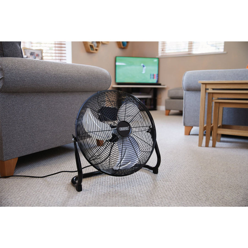 Draper 230V Floor Fan, 16"/400mm, 100W 70432 Draper - Dynamic Drive