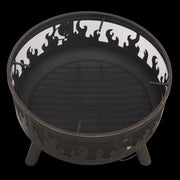 Dellonda Deluxe Outdoor Firepit Dellonda  - Dynamic Drive