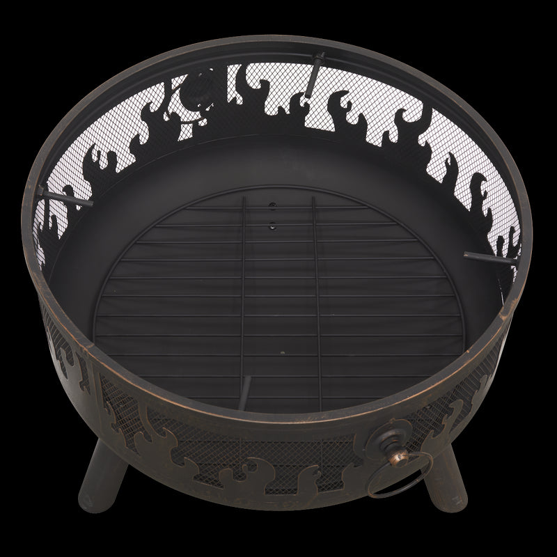 Dellonda Deluxe Outdoor Firepit Dellonda  - Dynamic Drive