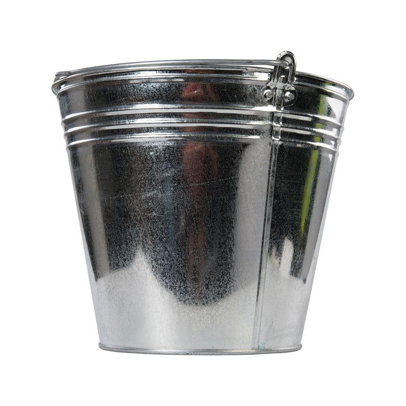 Silverline Galvanised Bucket 3pk 14Ltr Silverline - Dynamic Drive