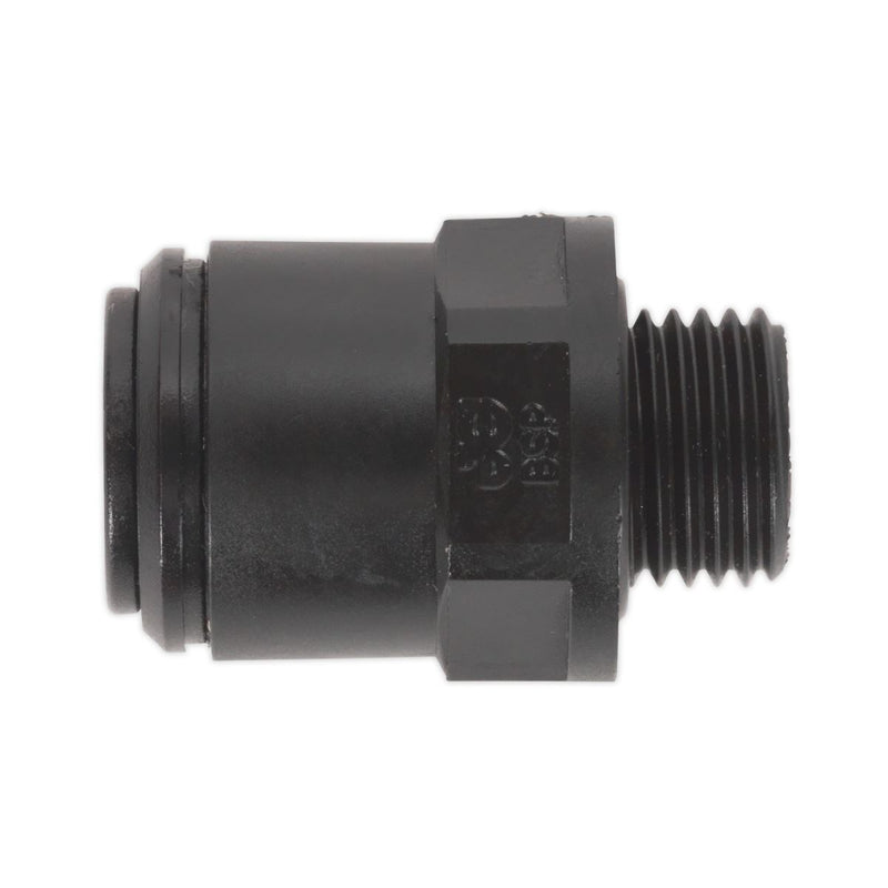 Sealey Straight Adaptor 6mm x 1/4"BSP Pk of 5 (Speedfit-PM010612E) JGC614 Sealey  - Dynamic Drive
