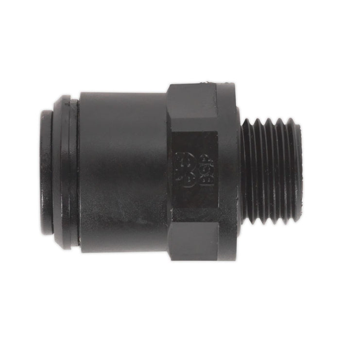 Sealey Straight Adaptor 6mm x 1/4"BSP Pk of 5 (Speedfit-PM010612E) JGC614 Sealey  - Dynamic Drive