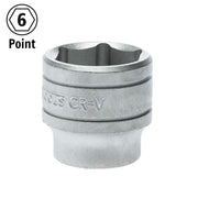 Teng Tools 1/2" Socket 6 pt Metric 24mm Teng Tools - Dynamic Drive