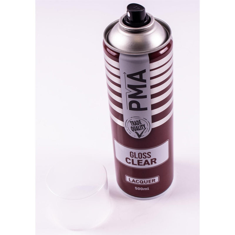 12 X PMA Wheel Lacquer Clear Paint Spray 500ml Laquer Bodyshop Repair PMA - Dynamic Drive