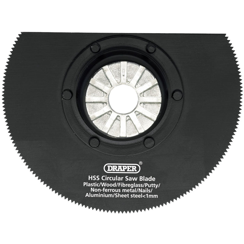 Draper HSS Circular Saw Blade, 85mm Diameter x 1mm, 18tpi 26075 Draper - Dynamic Drive