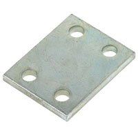 Ring Automotive 2" zinc plated steel drop plate RCT742 Ring Automotive - Dynamic Drive