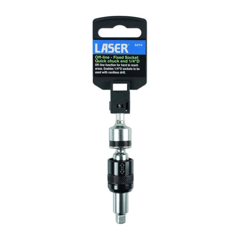 Laser Off-Line/Fixed Socket 1/4"D 6374 Laser - Dynamic Drive
