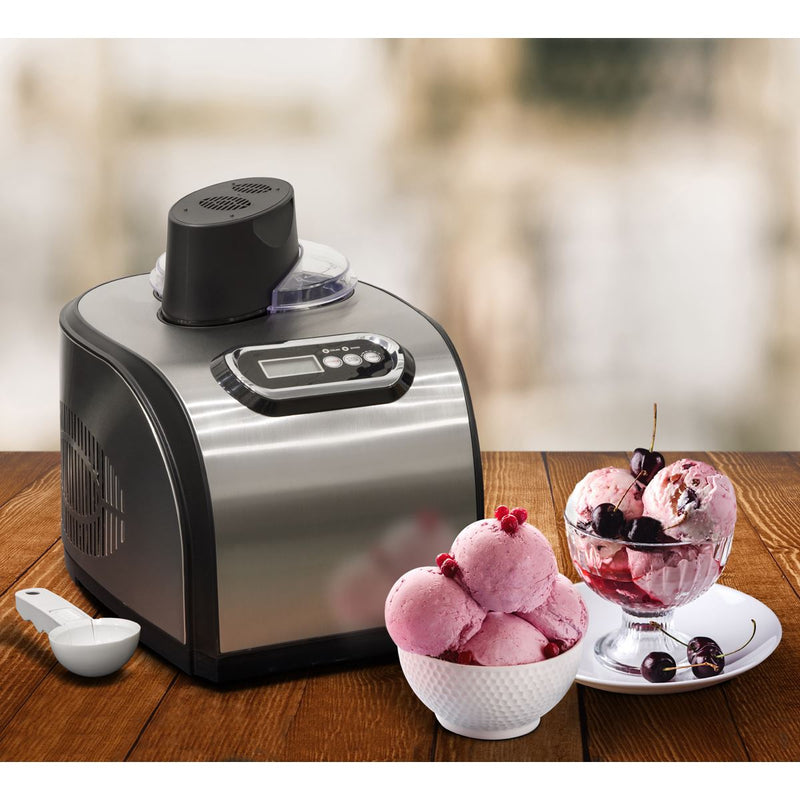 Baridi 1.5L Ice Cream, Gelato & Sorbet Machine with Fast Freeze Compressor Cooling Baridi  - Dynamic Drive
