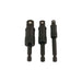 Laser Impact Quick Locking Socket Adaptor Set 75mm 3pc 7778 Laser - Dynamic Drive