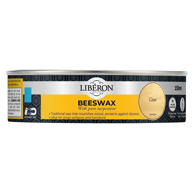 Liberon Beeswax Paste Clear 150ml Liberon - Dynamic Drive