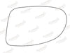 Summit Stick-On Standard Mirror Glass fits Vauxhall Omega LHS Summit - Dynamic Drive
