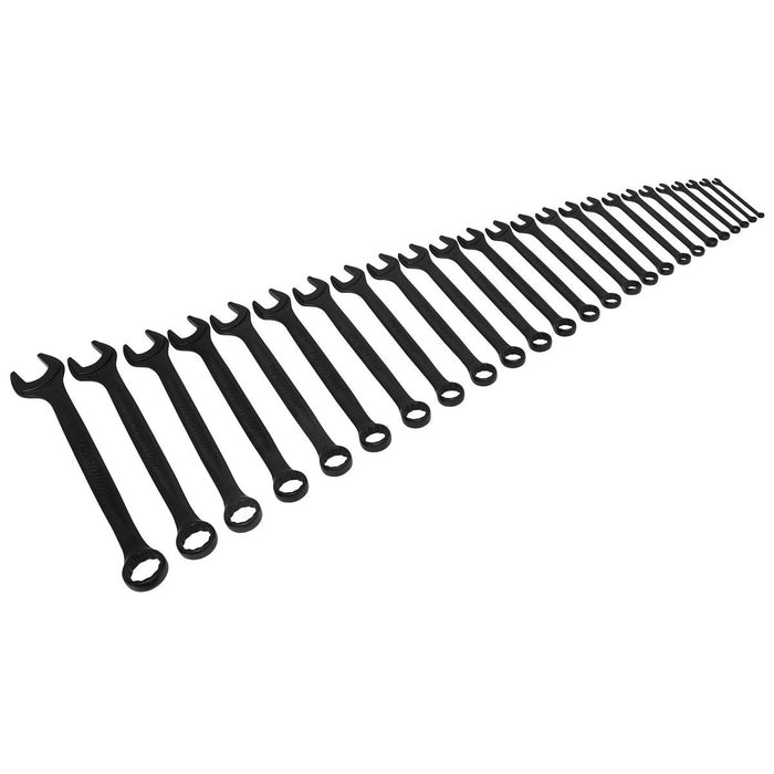 Sealey Combination Spanner Set 25pc Metric Black Series AK63264B Sealey - Dynamic Drive