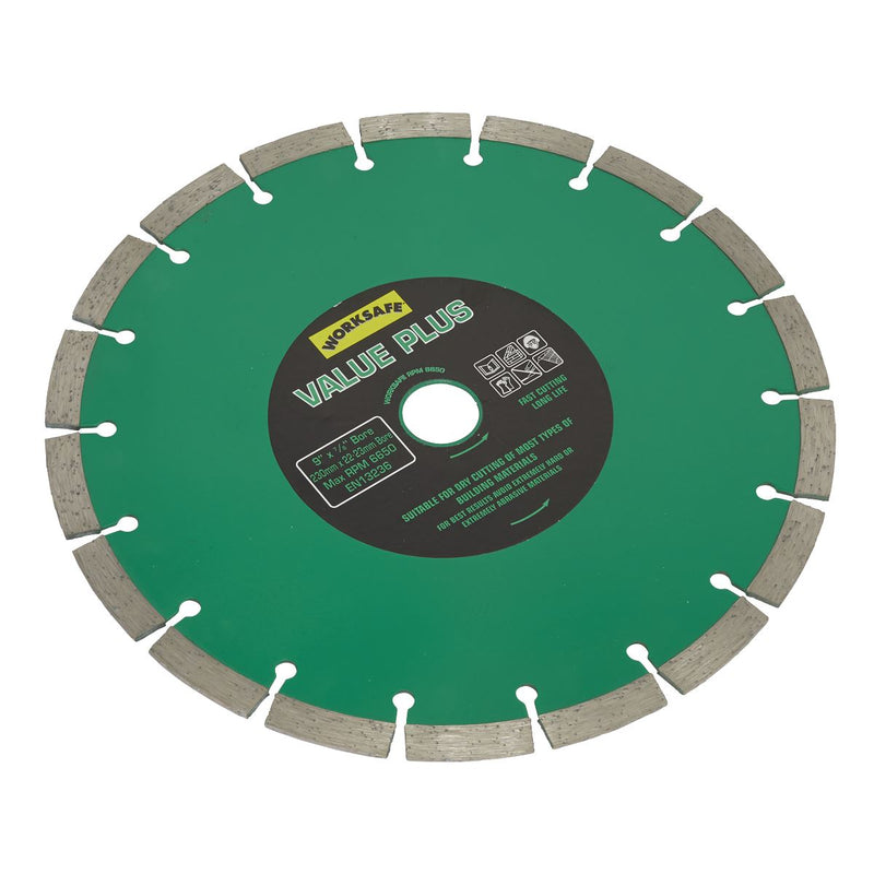 Sealey Value Plus Diamond Blade230 x 22mm WDVP230 Sealey - Dynamic Drive