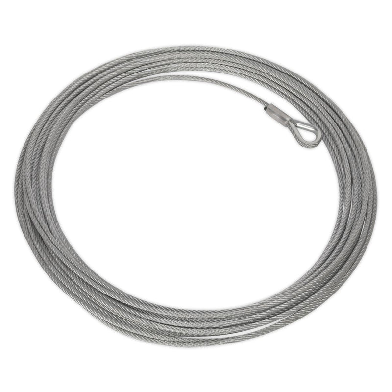 Sealey Wire Rope (5.4mm x 17m) for ATV2040 ATV2040.WR Sealey - Dynamic Drive
