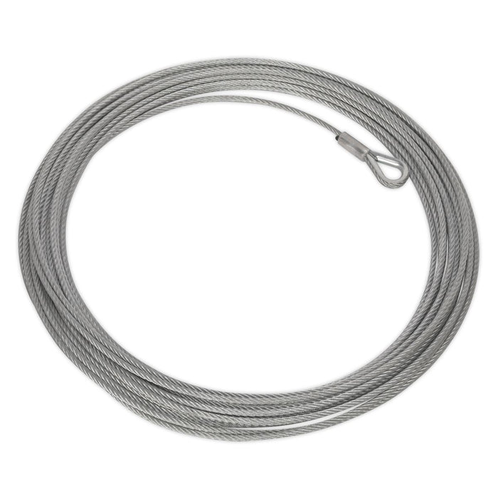 Sealey Wire Rope (5.4mm x 17m) for ATV2040 ATV2040.WR Sealey - Dynamic Drive