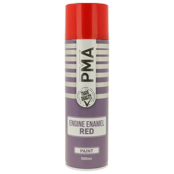 PMA Engine Enamel Paint Red 500ml PCPA1040 PMA - Dynamic Drive