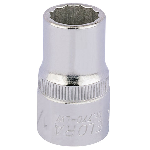 Draper Elora Whitworth Bi-Hexagon Socket, 1/2" Sq. Dr., 1/4" 24814 Draper - Dynamic Drive