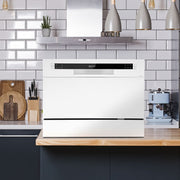 Baridi Tabletop Dishwasher 6 Place Settings 6.5L Capacity - White DH83 Baridi - Dynamic Drive