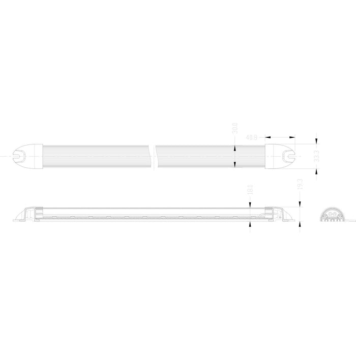 Ring Automotive RCV5014 TM Baton LED Strip Light, 900 mm Ring Automotive - Dynamic Drive