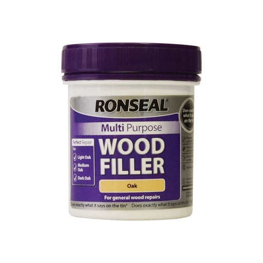 Ronseal Multipurpose Wood Filler Tub Oak 250g Ronseal - Dynamic Drive
