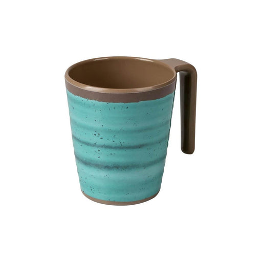 Bo-Camp Mug Halo L Melamine 4 Pieces Aqua Bo-Camp - Dynamic Drive