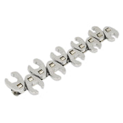 Sealey Crow's Foot Wrench Set 10pc Flare Nut 3/8"Sq Drive Metric S0845 Sealey - Dynamic Drive