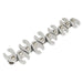 Sealey Crow's Foot Wrench Set 10pc Flare Nut 3/8"Sq Drive Metric S0845 Sealey - Dynamic Drive