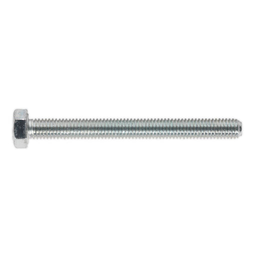 Sealey HT Setscrew M5 x 50mm 8.8 Zinc DIN 933 Pack of 50 SS550 Sealey  - Dynamic Drive