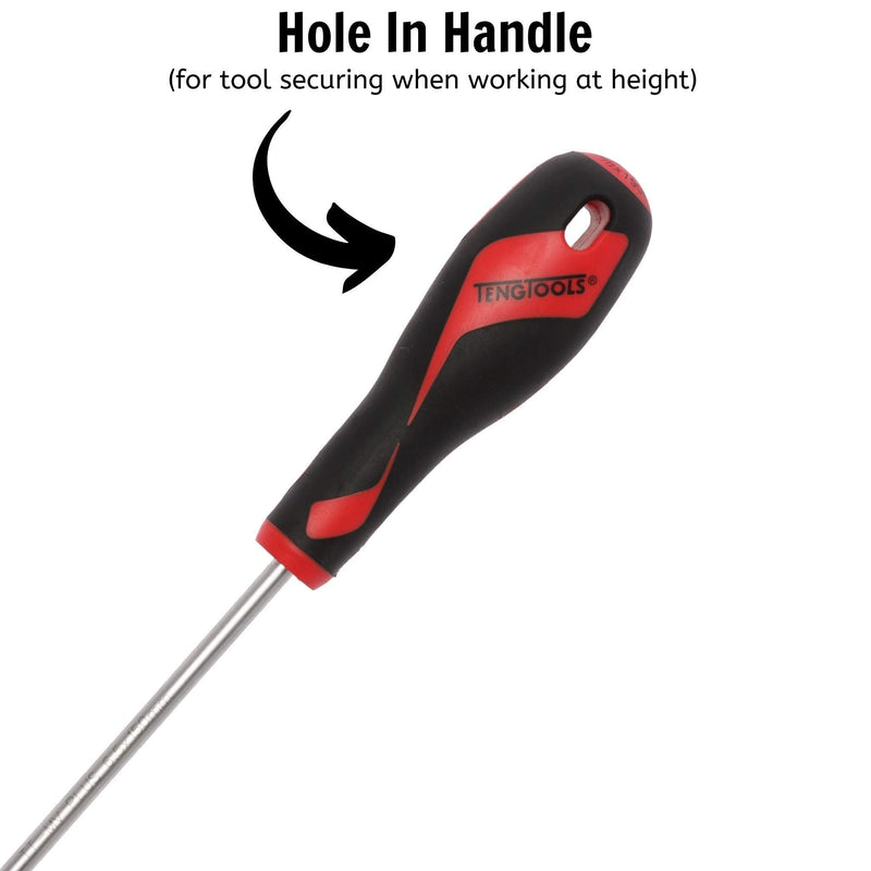 Teng Tools Flat Screwdriver 1.2 x 6.5 x 150mm L Teng Tools - Dynamic Drive