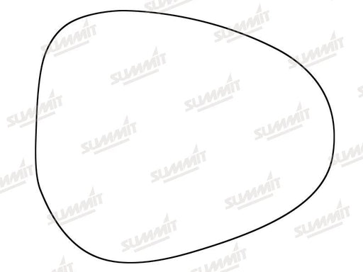 Summit Stick-On Standard Mirror Glass fits Lancia Ypsilon 10 on RHS Summit - Dynamic Drive