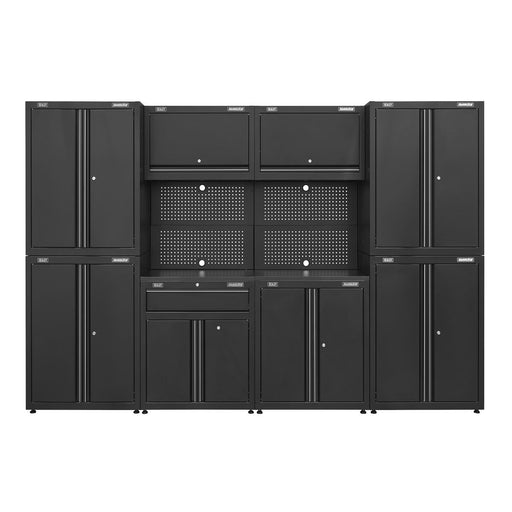 Sealey Rapid-Fit 3.1m Modular Garage Storage System APMS10HFP Sealey - Dynamic Drive