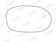 Summit Stick-On Standard Mirror Glass fits Fiat Seicento RHS Summit - Dynamic Drive