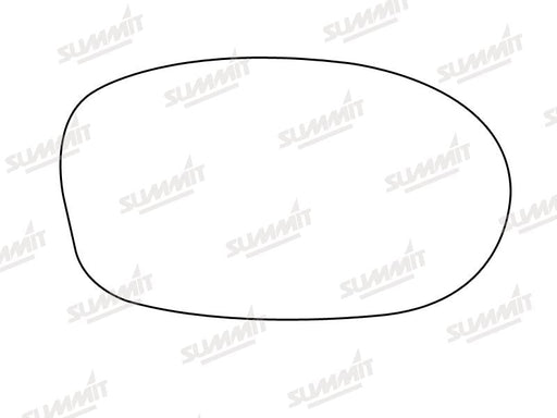 Summit Stick-On Standard Mirror Glass fits Fiat Seicento RHS Summit - Dynamic Drive