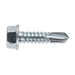 Sealey Self Drilling Screw 6.3 x 25mm Hex Head Zinc Pack of 100 SDHX6325 Sealey - Dynamic Drive