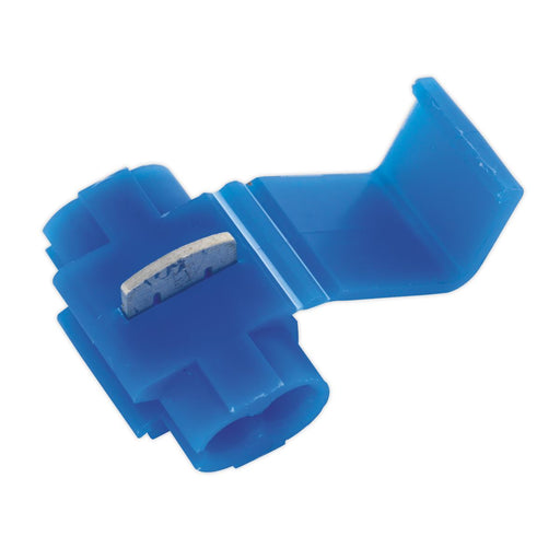 Sealey Quick Splice Connector Blue Pack of 100 QSPB Sealey - Dynamic Drive