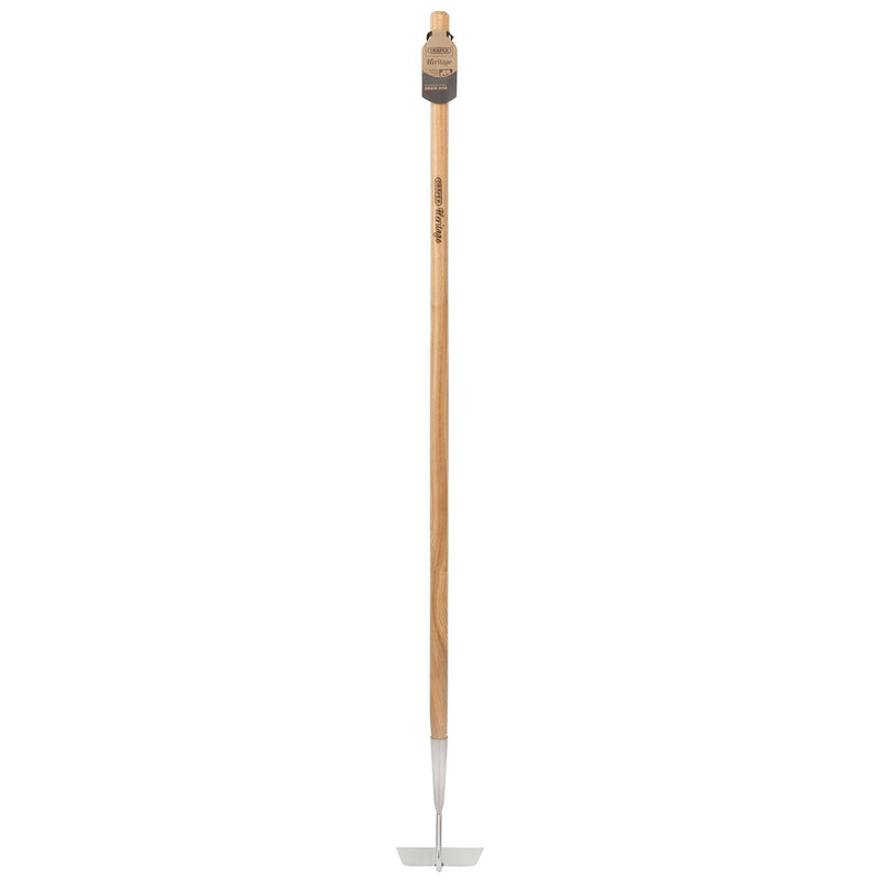 Draper Heritage Stainless Steel Draw Hoe with Ash Handle 99018 Draper - Dynamic Drive