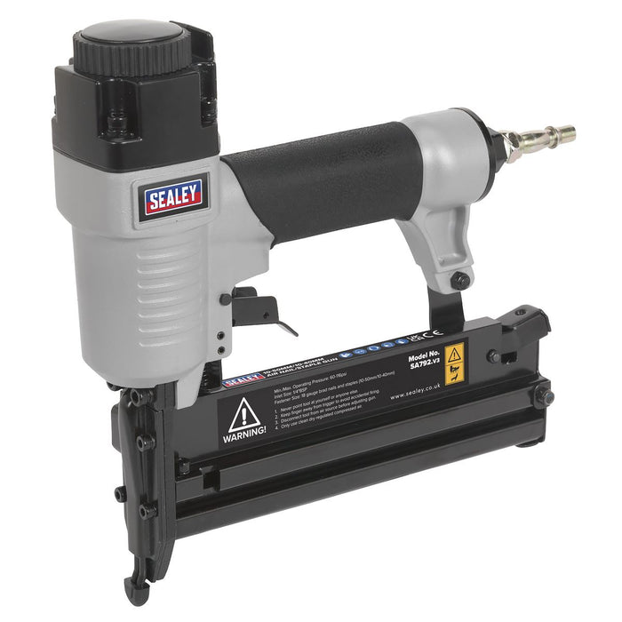 Sealey Air Nail/Staple Gun 50mm/40mm Capacity SA792 Sealey  - Dynamic Drive