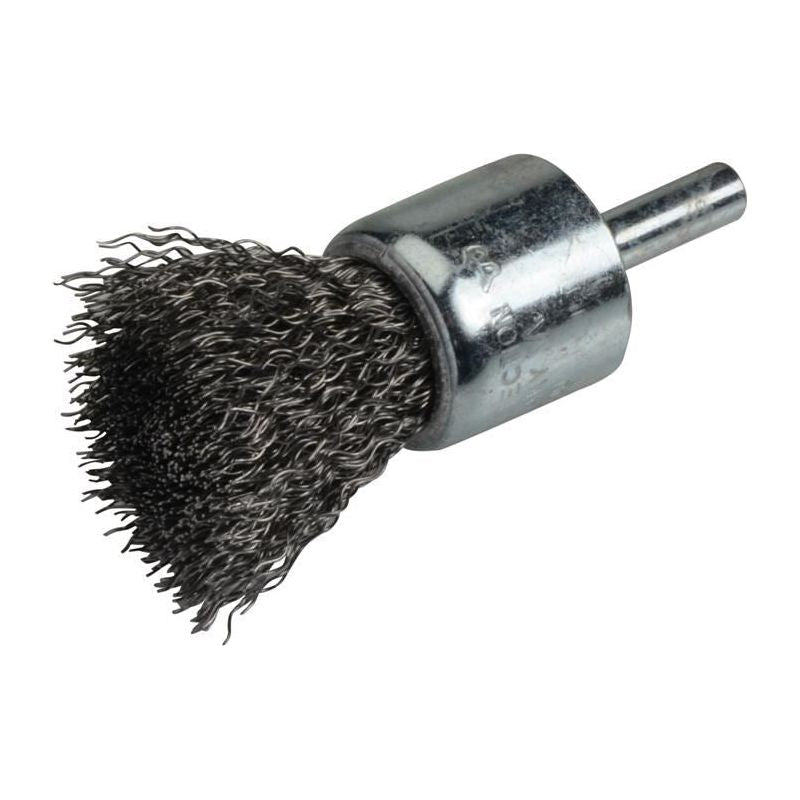 Lessmann DIY End Brush with Shank 23mm, 0.30 Steel Wire Lessmann - Dynamic Drive