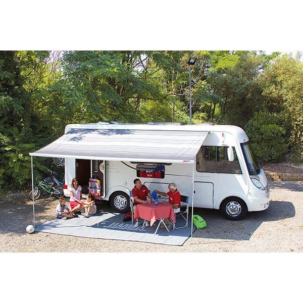 Fiamma F45 S Winch Awning Wind Out 400 Polar White Case Evergreen Fabric Fiamma  - Dynamic Drive