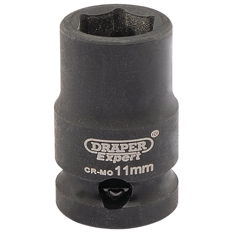 Draper Expert HI-TORQ 6 Point Impact Socket, 3/8" Sq. Dr., 11mm Draper - Dynamic Drive