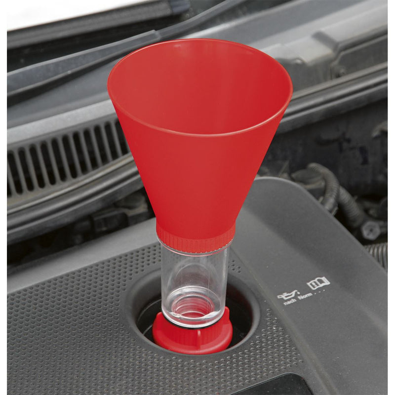 Sealey Engine Oil Funnel for BMW Mercedes Toyota/Lexus VAG VS7100 Sealey  - Dynamic Drive