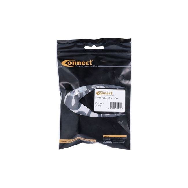 Connect Rubber Lined P Clips 13mm 10pc 31440 Tool Connection - Dynamic Drive