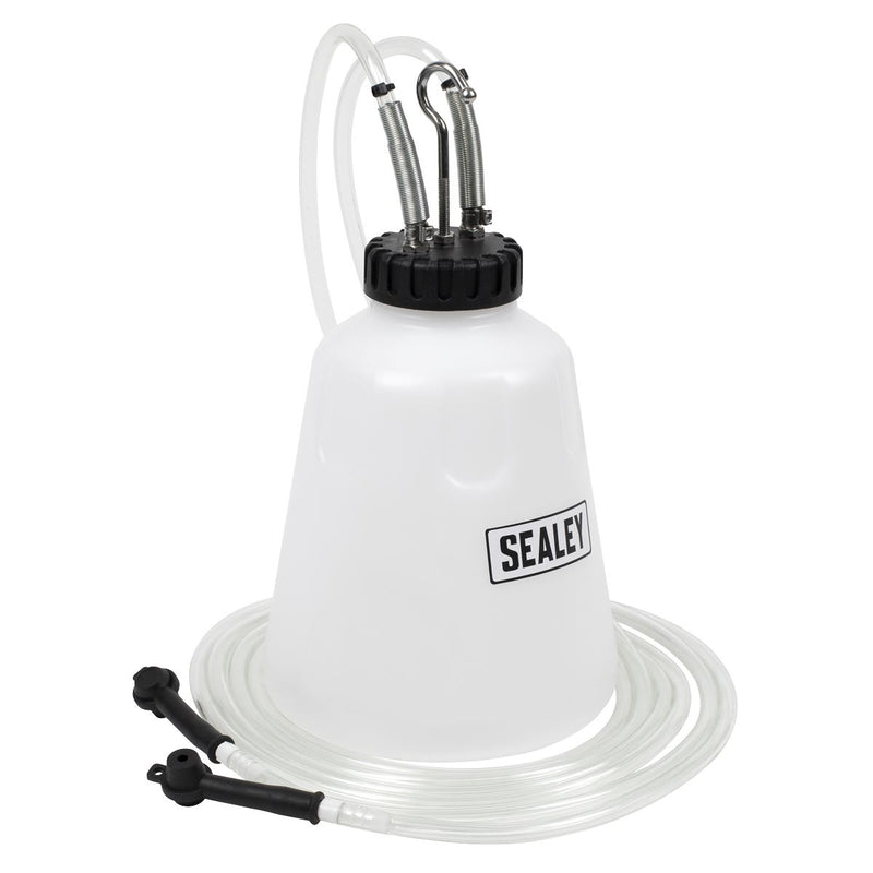 Sealey Hi-Flow Twin Pipe Brake Bleed Bottle 2L VS0218 Sealey - Dynamic Drive