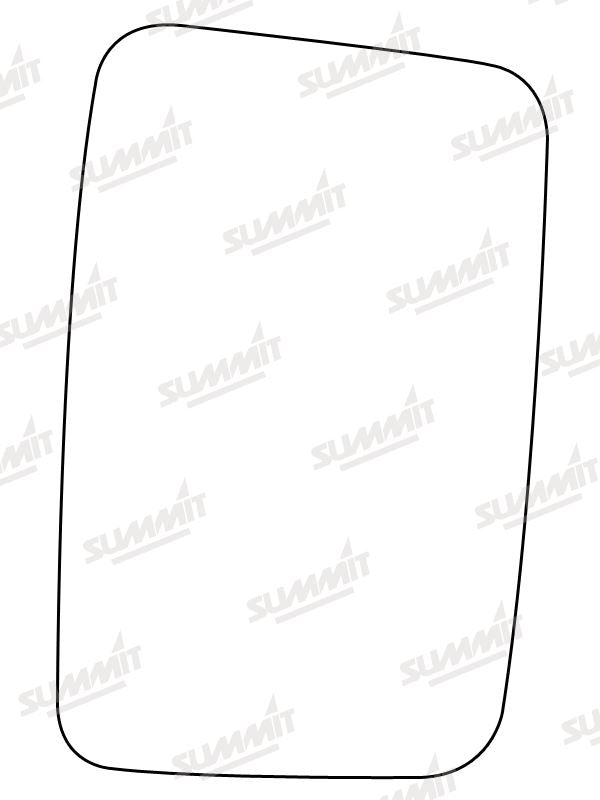Summit Stick-On Commercial Mirror Glass fits Peugeot Boxer 94 to 02 LHS RHS Summit - Dynamic Drive