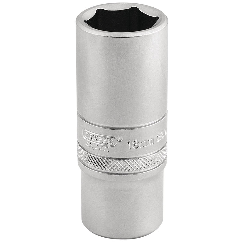 Draper 6 Point Metric Deep Socket, 3/8" Sq. Dr., 19mm 16586 Draper - Dynamic Drive