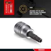 Teng Tools 1/2" TPX Bit Socket TPX45 Teng Tools - Dynamic Drive