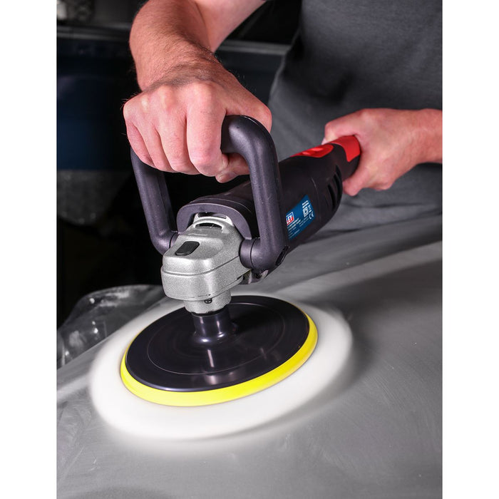 Sealey Polisher Digital 180mm 1100W/230V Lightweight ER1700PD Sealey  - Dynamic Drive