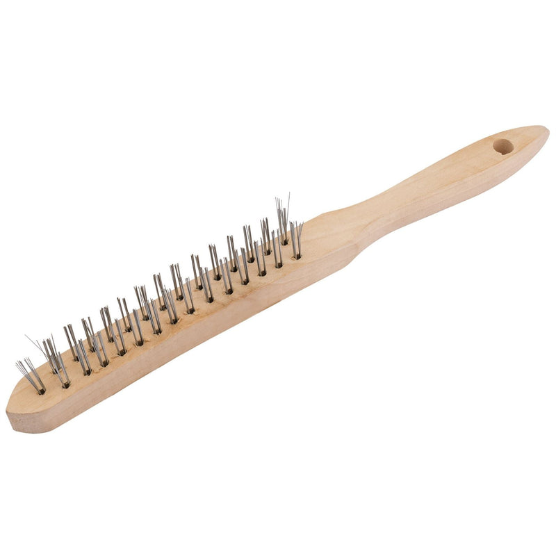 Draper 2 Row Wire Scratch Brush 68701 Draper - Dynamic Drive